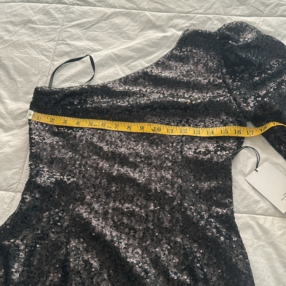 LINI NWT black sequins cocktail dress - Picture 11 of 14